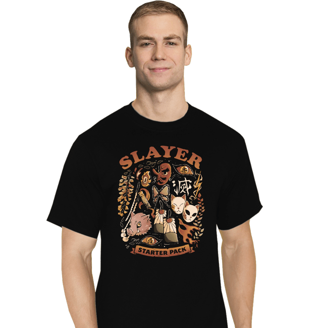 Daily_Deal_Shirts T-Shirts, Tall / Large / Black Slayer Starter Pack