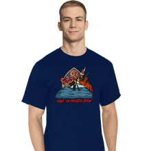 Load image into Gallery viewer, Secret_Shirts T-Shirts, Tall / Large / Navy Make My Monster
