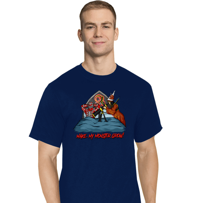 Secret_Shirts T-Shirts, Tall / Large / Navy Make My Monster