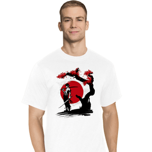 Shirts T-Shirts, Tall / Large / White Swordsman Pirate