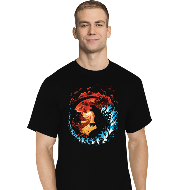 Daily_Deal_Shirts T-Shirts, Tall / Large / Black Atomic Destruction