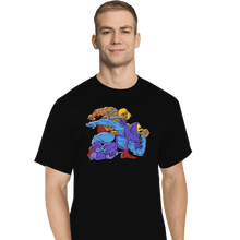 Load image into Gallery viewer, Secret_Shirts T-Shirts, Tall / Large / Black The Blond Knight Returns!

