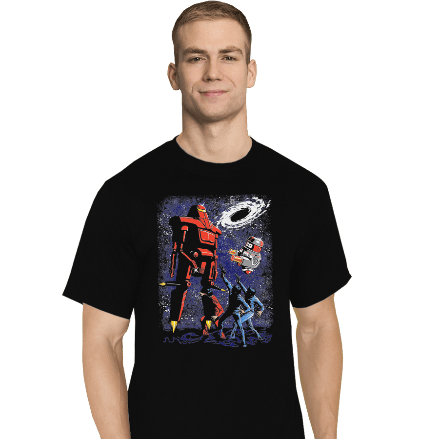 Shirts T-Shirts, Tall / Large / Black Killer Space Robot