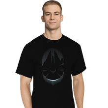 Load image into Gallery viewer, Shirts T-Shirts, Tall / Large / Black Minimal Falcon
