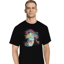 Load image into Gallery viewer, Shirts T-Shirts, Tall / Large / Black Sunset On Scarif
