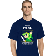 Load image into Gallery viewer, Daily_Deal_Shirts T-Shirts, Tall / Large / Navy Not Zelda
