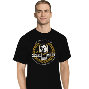 Secret_Shirts T-Shirts, Tall / Large / Black Gambini Law Offices