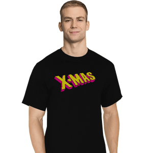 Secret_Shirts T-Shirts, Tall / Large / Black Uncanny X-MAS