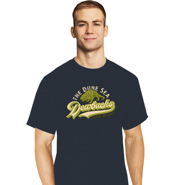 Daily_Deal_Shirts T-Shirts, Tall / Large / Dark Heather Dune Sea Dewbacks