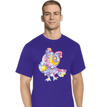 Load image into Gallery viewer, Shirts T-Shirts, Tall / Large / Royal Blue Magical Silhouettes - Celeste
