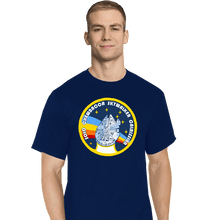 Load image into Gallery viewer, Shirts T-Shirts, Tall / Large / Navy Millenium Flight Program
