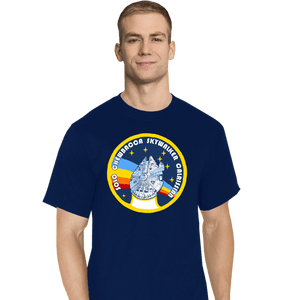 Shirts T-Shirts, Tall / Large / Navy Millenium Flight Program