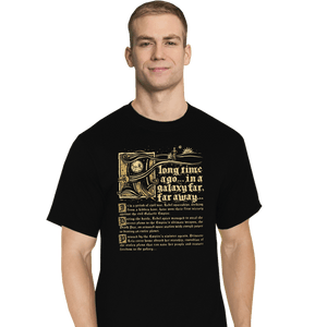 Daily_Deal_Shirts T-Shirts, Tall / Large / Black Illuminated Hope