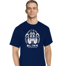Load image into Gallery viewer, Secret_Shirts T-Shirts, Tall / Large / Navy Don&#39;t Blink, Blink And You&#39;re...
