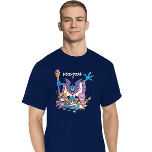 Secret_Shirts T-Shirts, Tall / Large / Navy Dragon Team