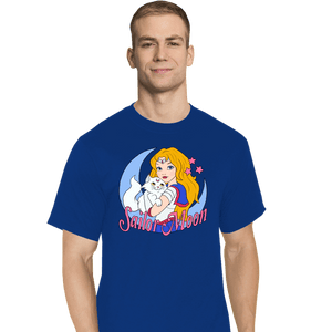 Secret_Shirts T-Shirts, Tall / Large / Royal Blue USA Sailor Moon