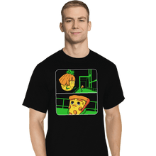 Load image into Gallery viewer, Secret_Shirts T-Shirts, Tall / Large / Black Slice Runner
