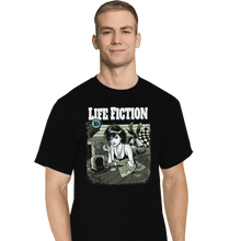 Load image into Gallery viewer, Shirts T-Shirts, Tall / Large / Black Life Fiction
