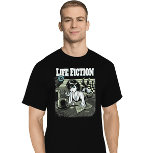 Shirts T-Shirts, Tall / Large / Black Life Fiction