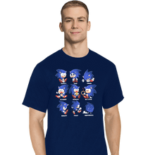 Load image into Gallery viewer, Secret_Shirts T-Shirts, Tall / Large / Navy Hedgehog!
