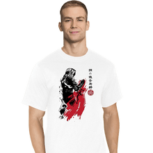 Load image into Gallery viewer, Secret_Shirts T-Shirts, Tall / Large / White Edward Sumi-e
