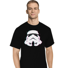 Load image into Gallery viewer, Shirts T-Shirts, Tall / Large / Black Ddjvigo&#39;s Glitch Trooper
