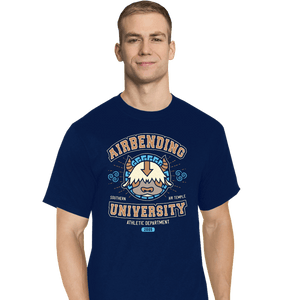 Secret_Shirts T-Shirts, Tall / Large / Navy Airbending University