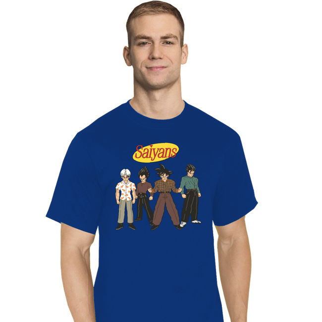 Secret_Shirts T-Shirts, Tall / Large / Royal Blue Saiyanfeld