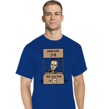 Load image into Gallery viewer, Secret_Shirts T-Shirts, Tall / Large / Royal Blue Sarcasm Stand
