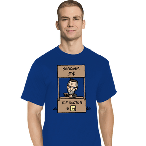 Secret_Shirts T-Shirts, Tall / Large / Royal Blue Sarcasm Stand