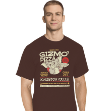 Load image into Gallery viewer, Shirts T-Shirts, Tall / Large / Black Gizmo&#39;s Pizza
