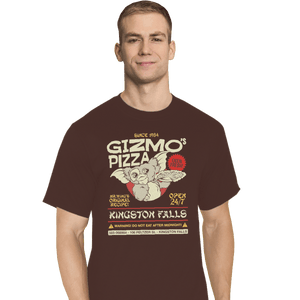 Shirts T-Shirts, Tall / Large / Black Gizmo's Pizza