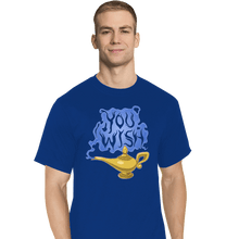 Load image into Gallery viewer, Daily_Deal_Shirts T-Shirts, Tall / Large / Royal Blue You Wish

