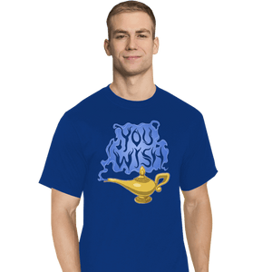 Daily_Deal_Shirts T-Shirts, Tall / Large / Royal Blue You Wish