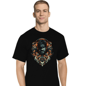 Secret_Shirts T-Shirts, Tall / Large / Black Emblem Of Snake