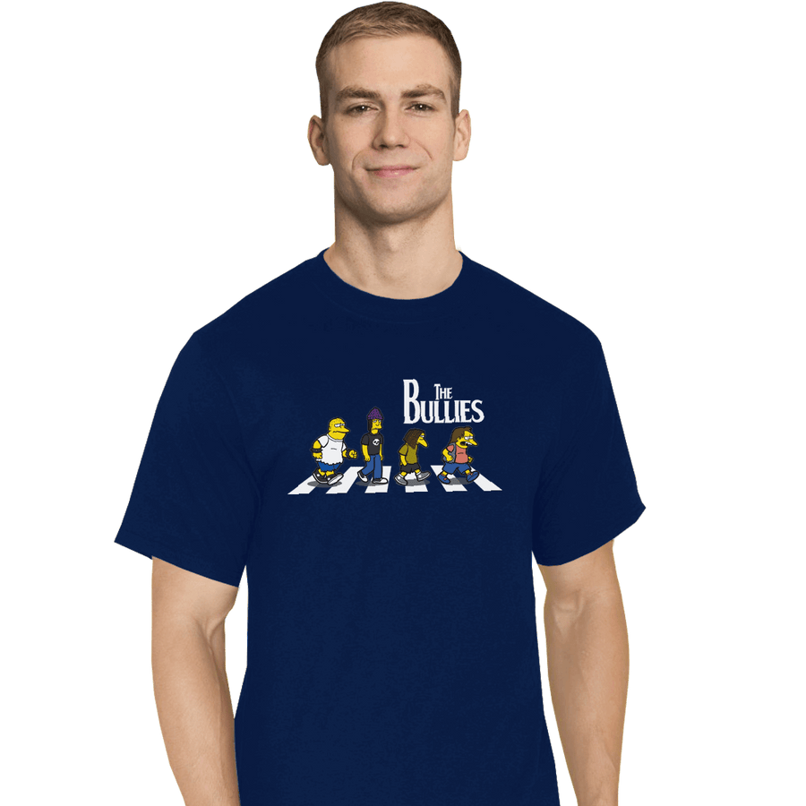Shirts T-Shirts, Tall / Large / Navy The Bullies