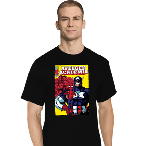 Secret_Shirts T-Shirts, Tall / Large / Black My Avenger Academia