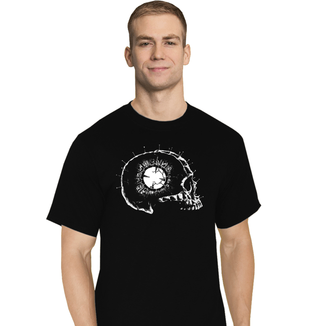 Secret_Shirts T-Shirts, Tall / Large / Black Lament Skull