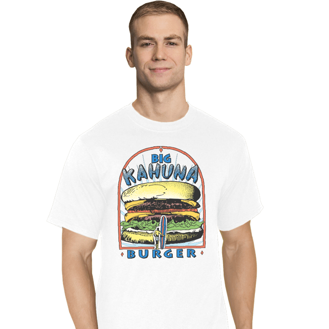 Secret_Shirts T-Shirts, Tall / Large / White Big Kahuna