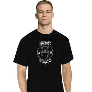 Shirts T-Shirts, Tall / Large / Black University Of Wakanda