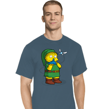 Load image into Gallery viewer, Secret_Shirts T-Shirts, Tall / Large / Indigo Blue I&#39;m Zolda
