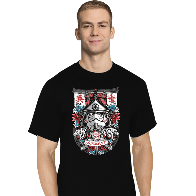 Shirts T-Shirts, Tall / Large / Black Samurai Trooper