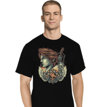 Load image into Gallery viewer, Shirts T-Shirts, Tall / Large / Black Emblem Of The Lion

