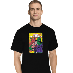 Shirts T-Shirts, Tall / Large / Black Dragon Hero Academy