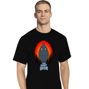 Shirts T-Shirts, Tall / Large / Black The Giant Iron