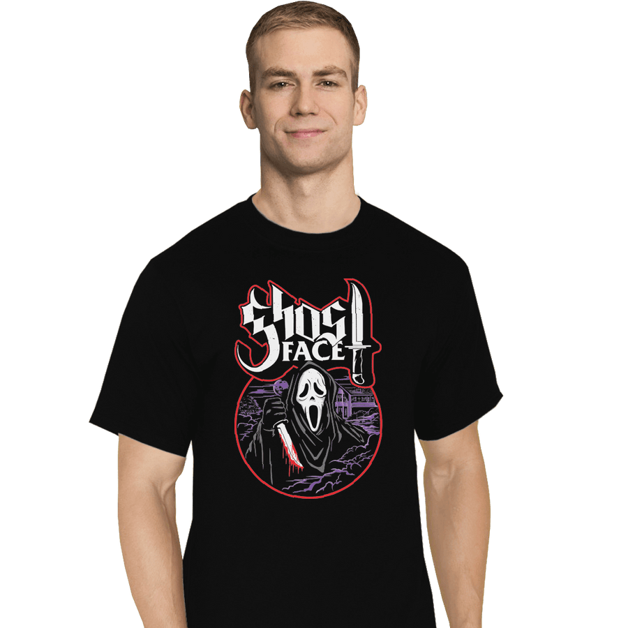 Shirts T-Shirts, Tall / Large / Black My Scary Mask