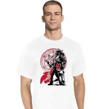 Load image into Gallery viewer, Shirts T-Shirts, Tall / Large / White The Fullmetal Alchemist
