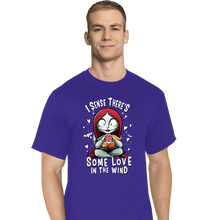 Load image into Gallery viewer, Daily_Deal_Shirts T-Shirts, Tall / Large / Royal Blue Some Love In The Wind
