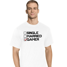 Load image into Gallery viewer, Shirts T-Shirts, Tall / Large / White The Gamer
