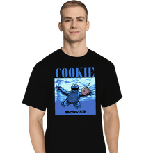 Load image into Gallery viewer, Daily_Deal_Shirts T-Shirts, Tall / Large / Black Never Cookie
